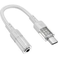 Adattatore Audio USB-C - 3.5mm HOCO LS37, Grigio — 3