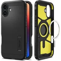 Custodia MagSafe per Apple iPhone 16, Spigen, Tough Armor, Nera ACS08216 — 3