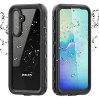 Custodia Waterproof per Samsung Galaxy A54 A546, ShellBox, Nera — 3