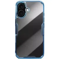 Custodia per Apple iPhone 16 Plus, Nillkin, Nature Pro, Blu — 3