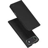 Custodia per Apple iPhone 17 Air, Techsuit, Magskin Book, Nera — 3