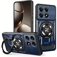 Techsuit Custodia per Xiaomi 15T, Techsuit, RuggedCam, Blu — 2