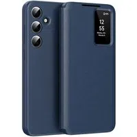 Custodia per Samsung Galaxy S23 FE S711, Techsuit, SmartView, Blu — 3