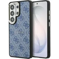 Custodia MagSafe per Samsung Galaxy S26 Ultra S948, Guess, 4G Embossed Ring, Blu — 3