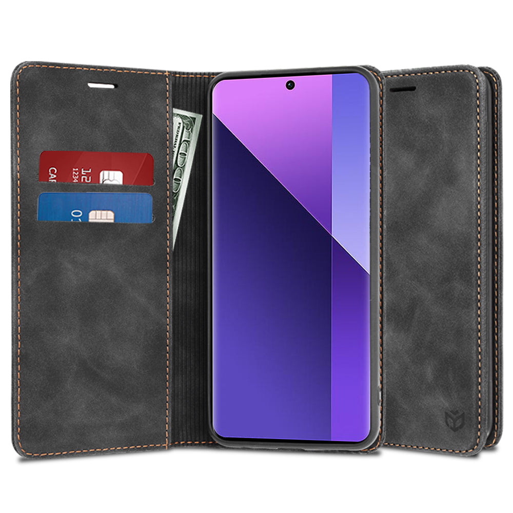 Custodia per Xiaomi Redmi Note 13 Pro+, Techsuit, Confy, Nera