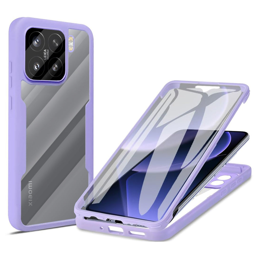 Techsuit Custodia per Xiaomi 15, Techsuit, ColorVerse 360, Viola