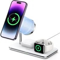 Caricabatterie Wireless da Rete UGREEN CD278 3in1, 25W, 1.67A, Bianco — 3