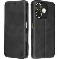 Custodia per Oppo A5 Pro 4G / A5 Pro, Techsuit, Safe Wallet Plus, Nera — 3