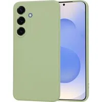 Custodia per Samsung Galaxy S25 S931, Techsuit, SoftFlex, Matcha — 3
