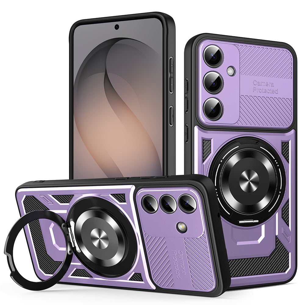 Techsuit Custodia per Samsung Galaxy S26 S942, Techsuit, RuggedCam, Viola