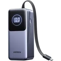 Batteria Esterna UGREEN PB723, 20000mAh, 130W, QC + PD, 1 x USB-A - 2 x USB-C, Grigio — 3