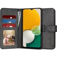 Custodia per Samsung Galaxy A04s A047 / A13 5G A136, Techsuit, Diary Book, Nera — 3