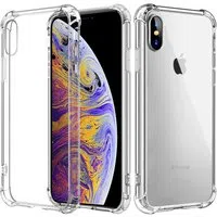 Custodia per Apple iPhone XS / X, Techsuit, Shockproof Clear, Trasparente — 3