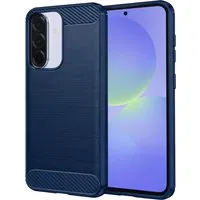 Custodia per Samsung Galaxy A37 5G, Techsuit, Carbonio, Blu — 3