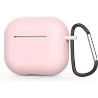 Custodia Techsuit Silicone per Apple AirPods 4, Rosa Chiaro — 3