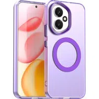 Custodia MagSafe per Honor 400, Techsuit, CandyCase, Viola — 3