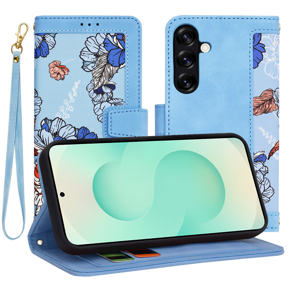 Techsuit Custodia per Samsung Galaxy S25+ S936, Techsuit, FlipCraft, Blu