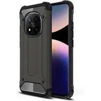 Custodia per Xiaomi Redmi Note 14 Pro+ 5G, Techsuit, Hybrid Armor, Nera — 3