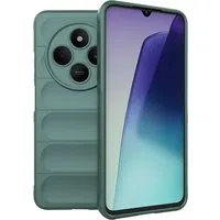 Custodia per Xiaomi Poco C75 / Redmi 14C, Techsuit, Magic Shield, Verde — 3