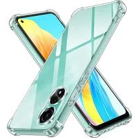 Custodia per Oppo A78 4G, Techsuit, Shockproof Clear, Trasparente — 3