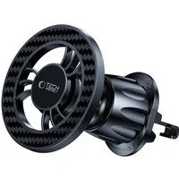 Supporto Auto Magnetico Tech-Protect N56 Carbon Vent, Universale, Nero — 3
