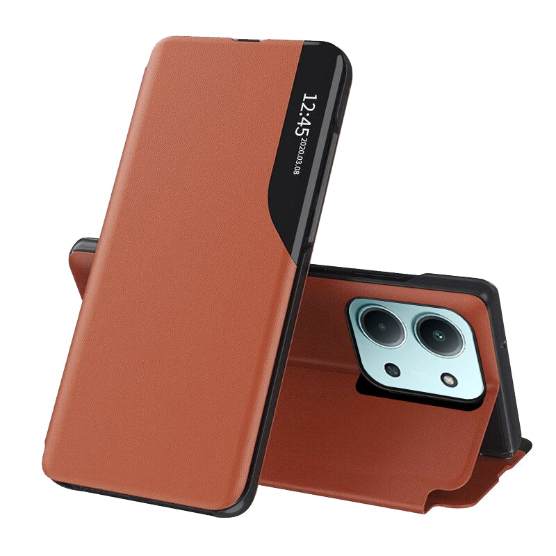 Techsuit Custodia per Xiaomi Poco C85 4G / Redmi 15C 5G / 15C 4G, Techsuit, eFold, Arancione