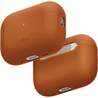 Custodia UNIQ Lino per Apple AirPods Pro 3, Arancione — 3