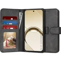 Custodia per Realme 16, Techsuit, Diary Book, Nera — 3