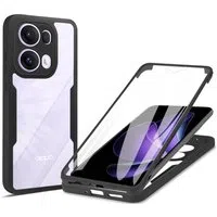 Custodia per Oppo Reno13 Pro, Techsuit, ColorVerse 360, Nera — 3