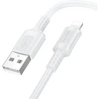 Cavo Dati e Ricarica USB-A - Lightning Borofone BX111 Feliz, 18W, 1m, Bianco — 3