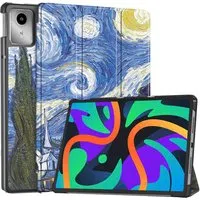 Custodia per Lenovo Tab M11, Techsuit, FoldPro Starry Night, Multicolore — 3