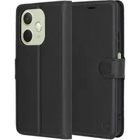 Custodia per Oppo A5 Pro 4G / A5 Pro, Techsuit, Leather Folio, Nera — 3