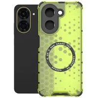 Custodia MagSafe per Xiaomi Redmi A5 4G (Regionale), Techsuit, HoneyComb Shield, Verde — 3