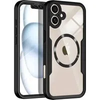 Custodia MagSafe per Apple iPhone 17, Techsuit, ColorVerse 360, Nera — 3