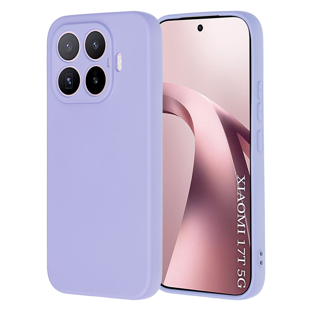 Techsuit Custodia per Xiaomi 17T, Techsuit, SoftFlex, Viola Chiaro