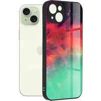 Custodia per Apple iPhone 15 Plus, Techsuit, Glaze, Turchese — 3