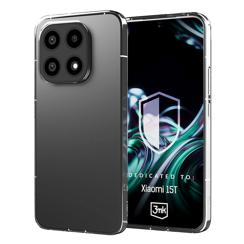 3MK Custodia per Xiaomi 15T, 3MK, Clear, Trasparente