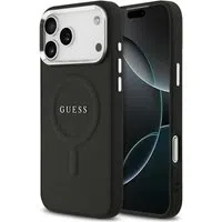 Custodia MagSafe per Apple iPhone 17 Pro Max, Guess, Classic Logo, Nera — 3