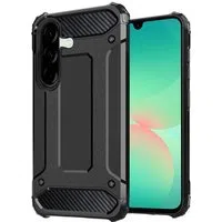Custodia per Samsung Galaxy A26 A266, Techsuit, Hybrid Armor, Nera — 3