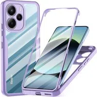 Custodia per Xiaomi Redmi Note 14 4G (Standard), Techsuit, ColorVerse 360, Viola — 3