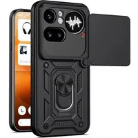 Custodia per Nothing Phone (4a) Pro, Techsuit, CamShield, Nera — 3
