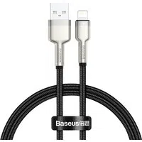 Cavo Dati e Ricarica USB-A - Lightning Baseus Cafule Metal Series, 18W, 0.25m, Nero CALJK-01 — 3