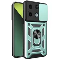 Custodia per Xiaomi Poco X6 / Redmi Note 13 Pro 5G, Techsuit, CamShield, Verde — 3