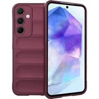 Custodia per Samsung Galaxy A55 5G A556, Techsuit, Magic Shield, Vinaccia — 3