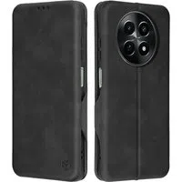 Custodia per OnePlus 12R, Techsuit, Safe Wallet Plus, Nera — 3