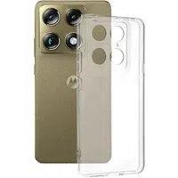 Custodia per Motorola Edge 70 Ultra / Signature, Techsuit, Clear, Trasparente — 3