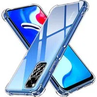 Custodia per Xiaomi Redmi Note 12 Pro 4G / Note 11 Pro 5G / Note 11 Pro, Techsuit, Shockproof Clear, Trasparente — 3