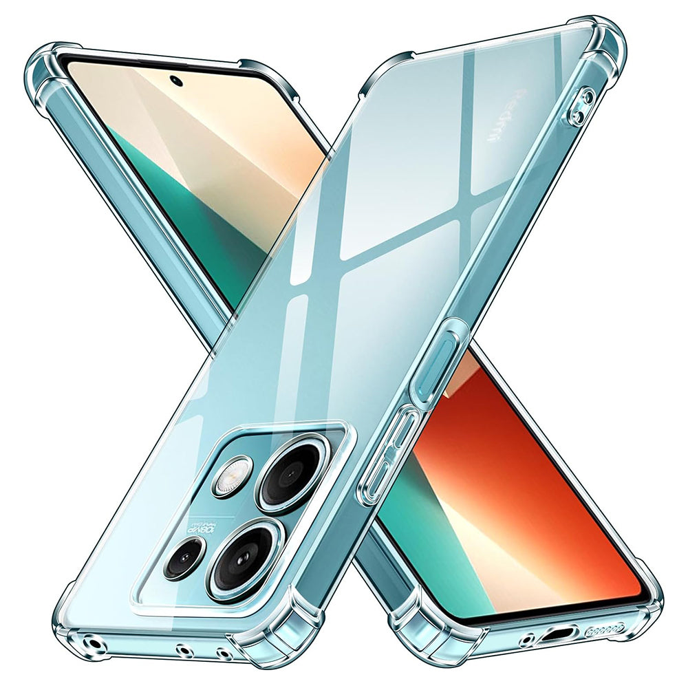 Custodia per Xiaomi Redmi Note 13 5G, Techsuit, Shockproof Clear, Trasparente