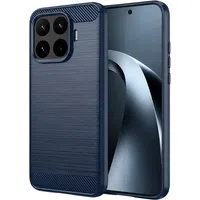 Custodia per Xiaomi 17T, Techsuit, Carbonio, Blu — 3