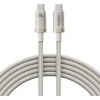 Cavo Dati e Ricarica USB-C - USB-C Baseus Titanium, 100W, 2m, Argento P10378100G21-01 — 3